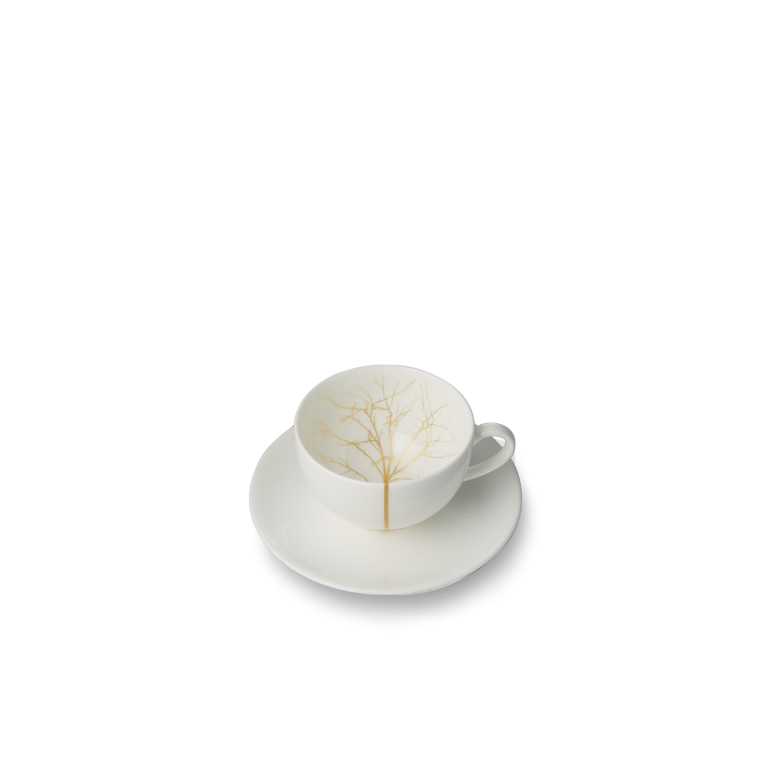 Espresso Cup & Saucer 0.11 L - Dibbern - Golden Forest