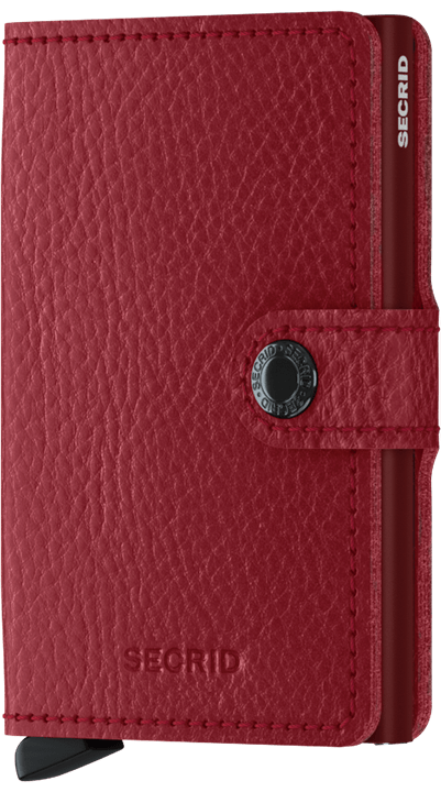 Secrid Miniwallet - Vege Tan Rosso