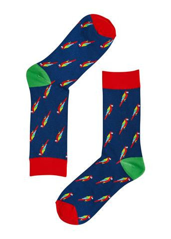 Socks (pair) - Parrots