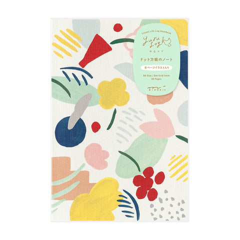 Yuru Log Notebook (B6) - Motif Textile