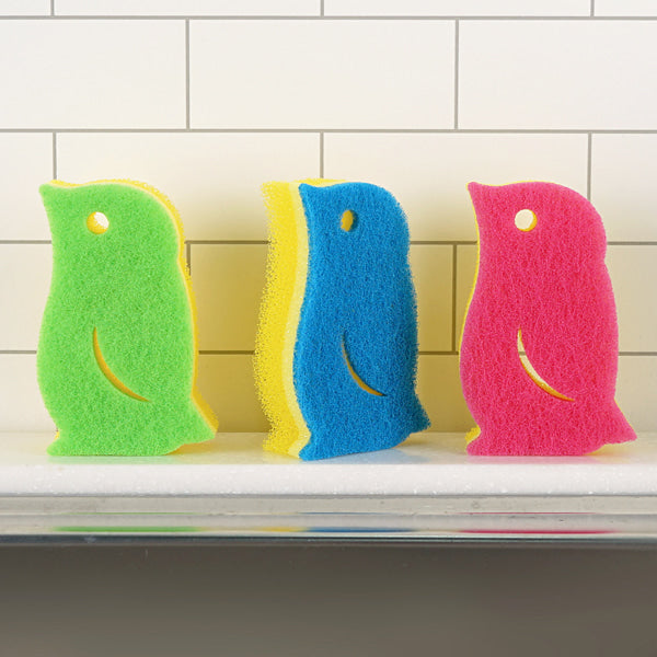 Penguin Sponge - Blue