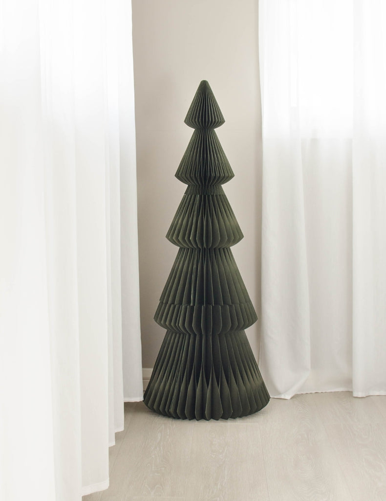 Paper Christmas Tree - Green 130cm