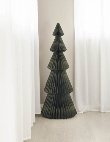 Paper Christmas Tree - Green 130cm