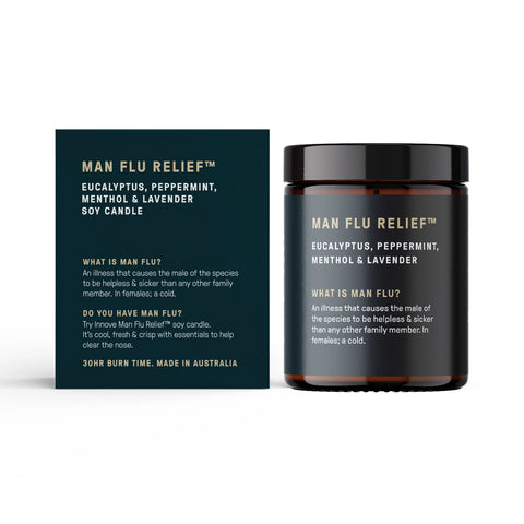 Man Flu Relief - Candle