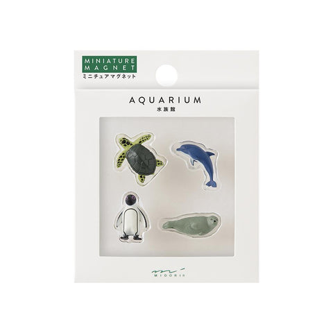 Midori Mini Magnets (4-pieces) - Aquarium