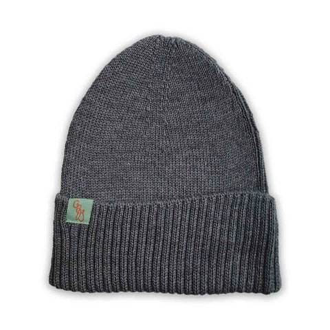 Beanie - Merino Wool - Grey