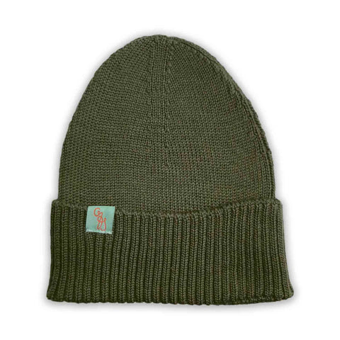 Beanie - Merino Wool - Olive