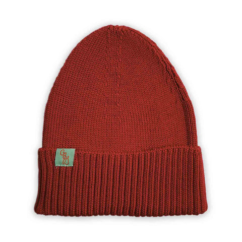 Beanie - Merino Wool - Red