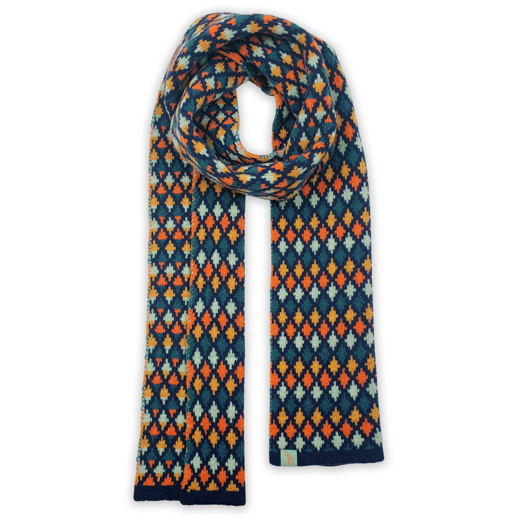 Scarf - Lambswool - Blue