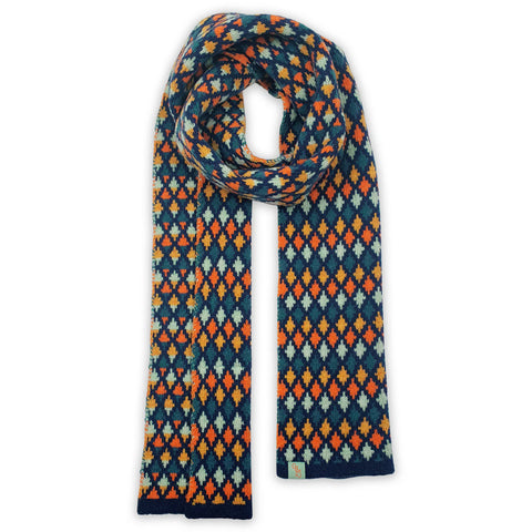 Scarf - Lambswool - Blue