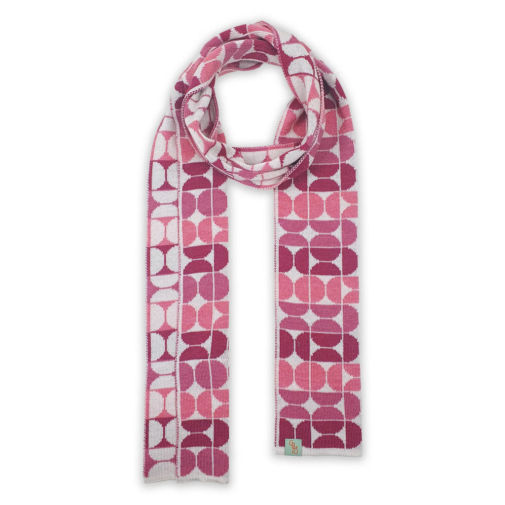 Scarf - Merino Wool - Pink