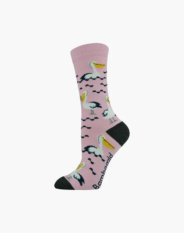 Bamboozld Socks - Pelican (Size 2-8)