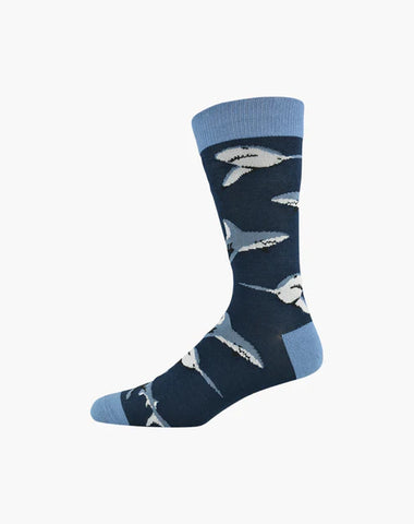 Bamboozld Socks - Shark (Size 7-11)