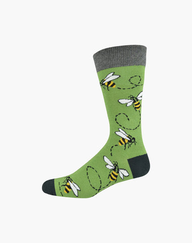 Bamboozld Socks - Bumble Bee (King Size 11-14)