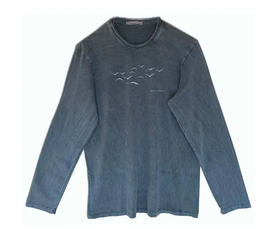 Wanda Longsleeve Tee - Birds