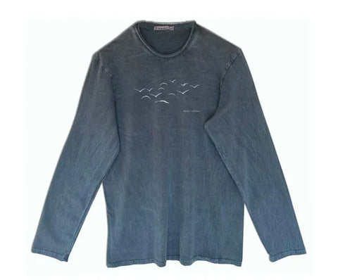 Wanda Longsleeve Tee - Birds