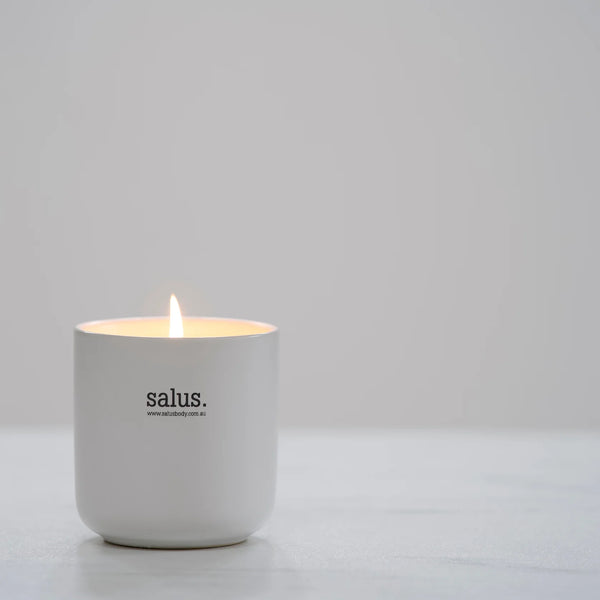 salus. Scented Soy Candle - Lemongrass