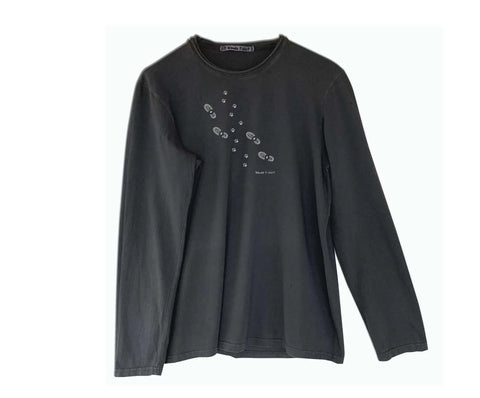 Wanda Longsleeve Tee - Footprints