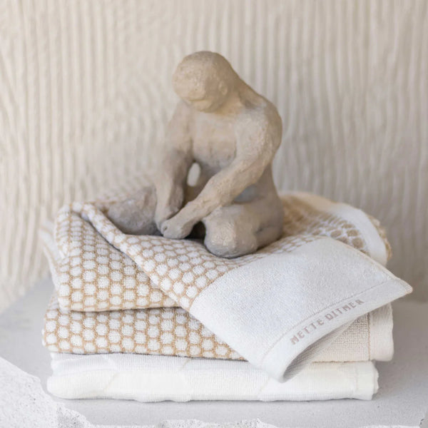 Grid Towels - Sand