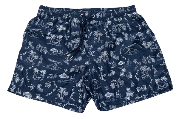 Swim Shorts - Island Navy