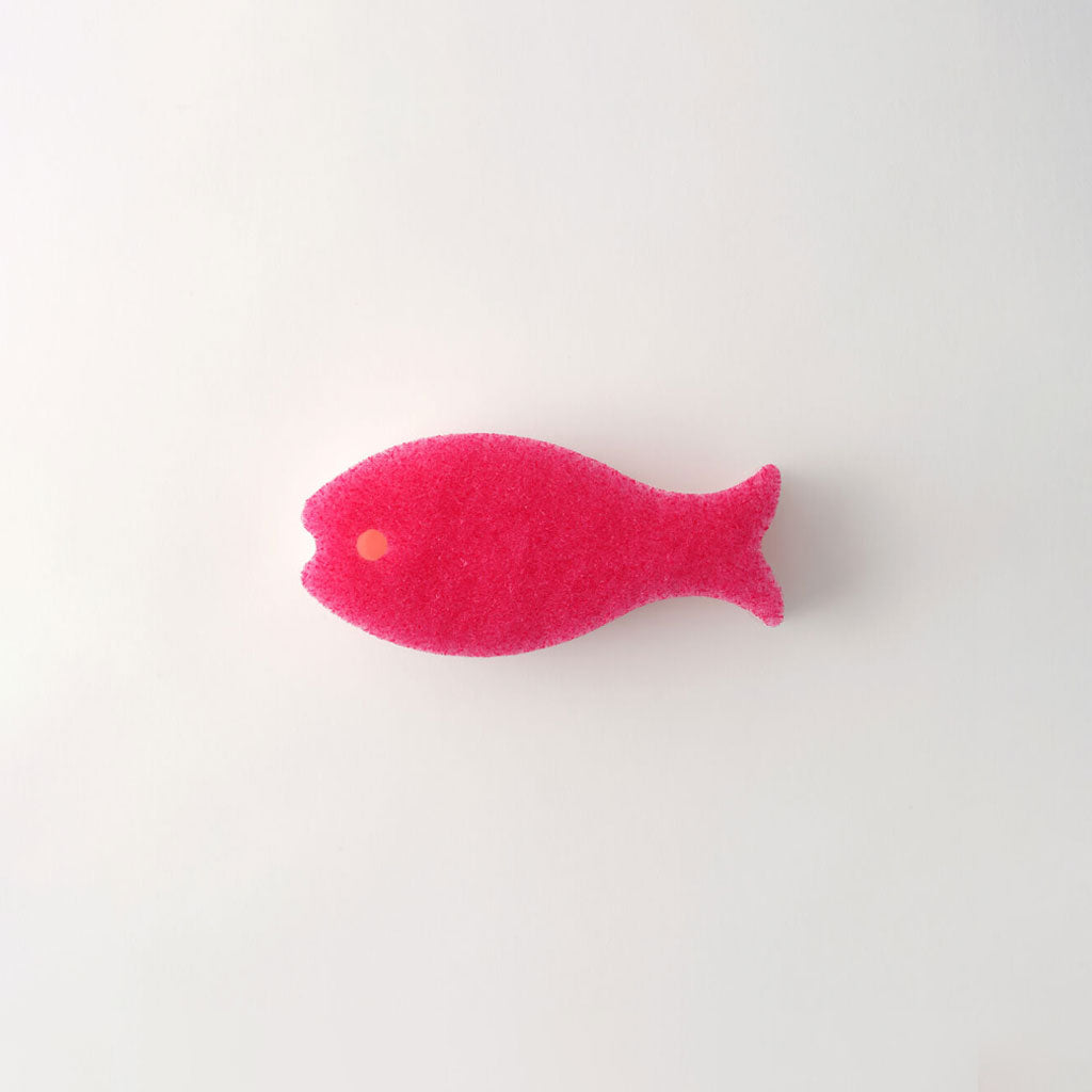 Fish Sponge - Dark Pink
