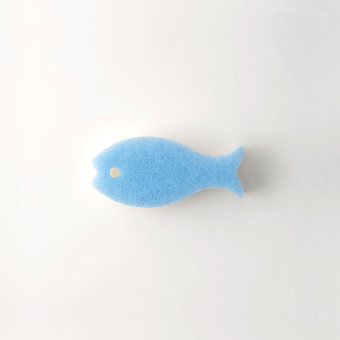 Fish Sponge - Light Blue