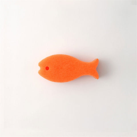 Fish Sponge - Dark Orange