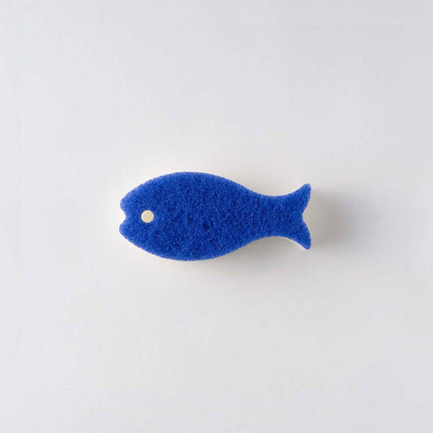Fish Sponge - Dark Blue