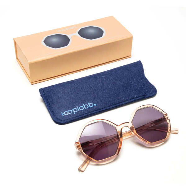 Lolita Sunglasses - Crystal Champagne (shiny)