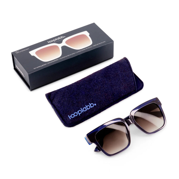 Max Sunglasses - Marine Blue (shiny)
