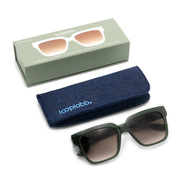 Max Sunglasses - Dark Green (shiny)