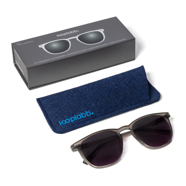 The George Sunglasses - Crystal Black (shiny)