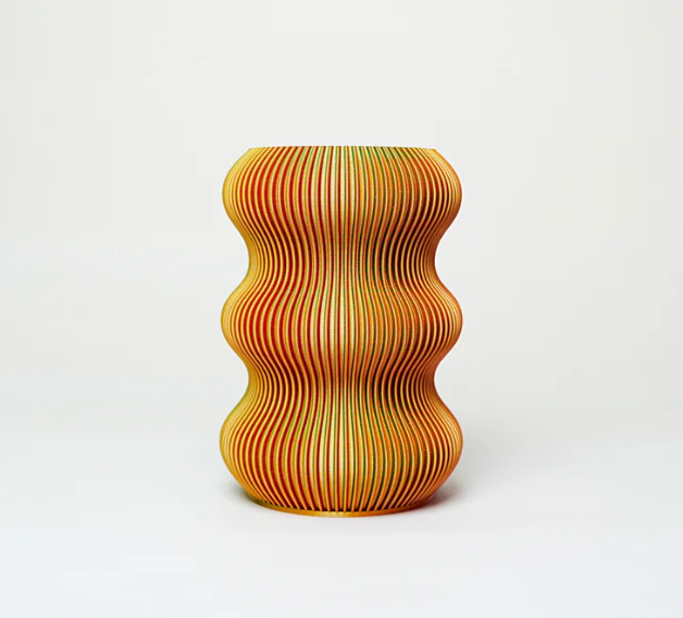 Pav Bloom (Medium) - Green Gold Pink