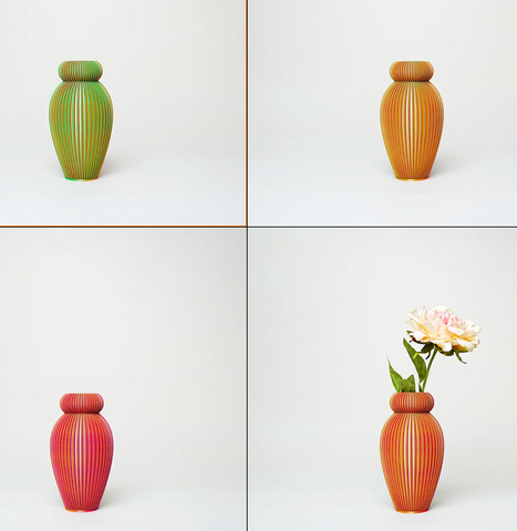 Nu Classic (Small) - Green Gold Pink