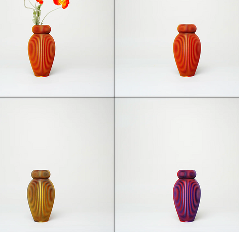 Nu Classic (Small) - Orange Gold Purple