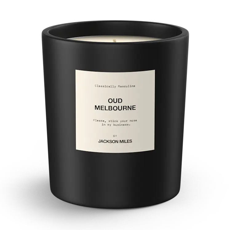 Jackson Miles Scented Candle - Oud Melbourne