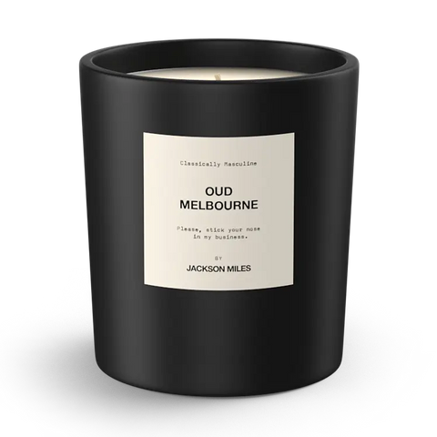Jackson Miles Scented Candle - Oud Melbourne