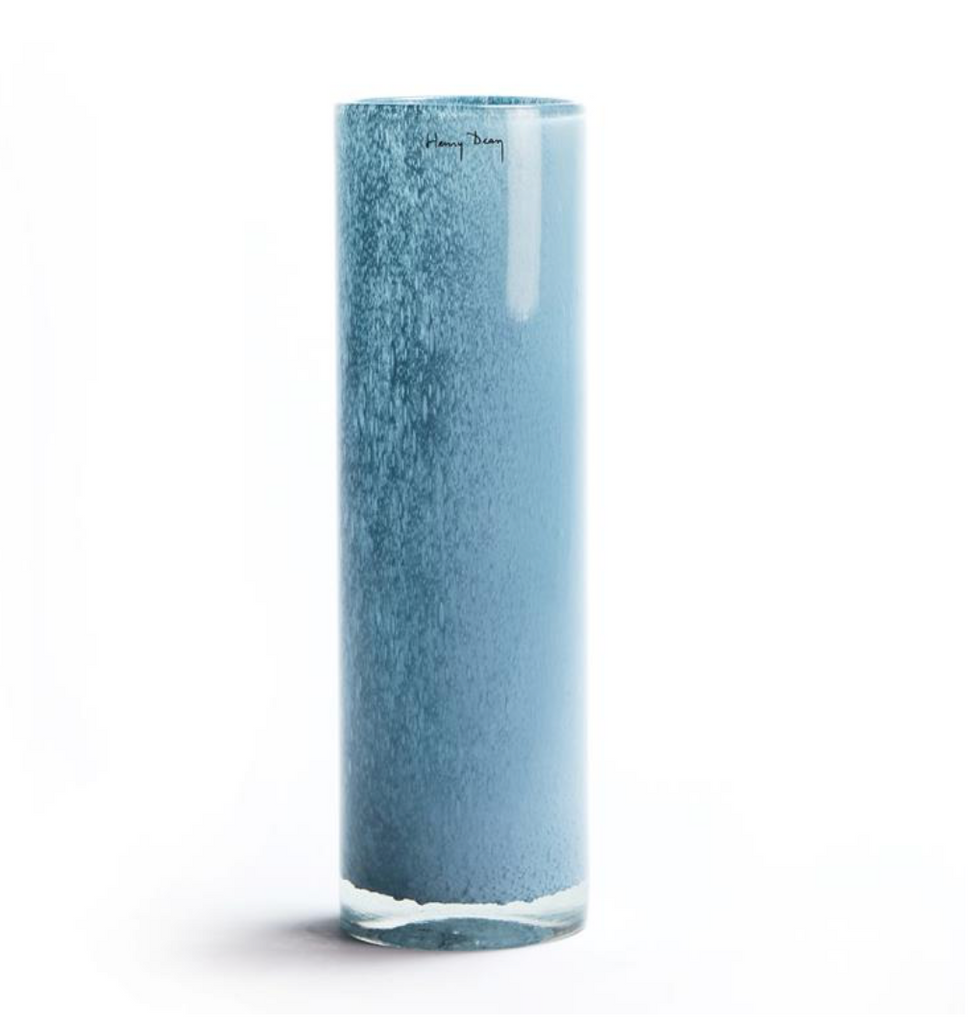 Large Pipe Vase - Pale Blue