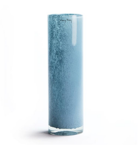 Large Pipe Vase - Pale Blue