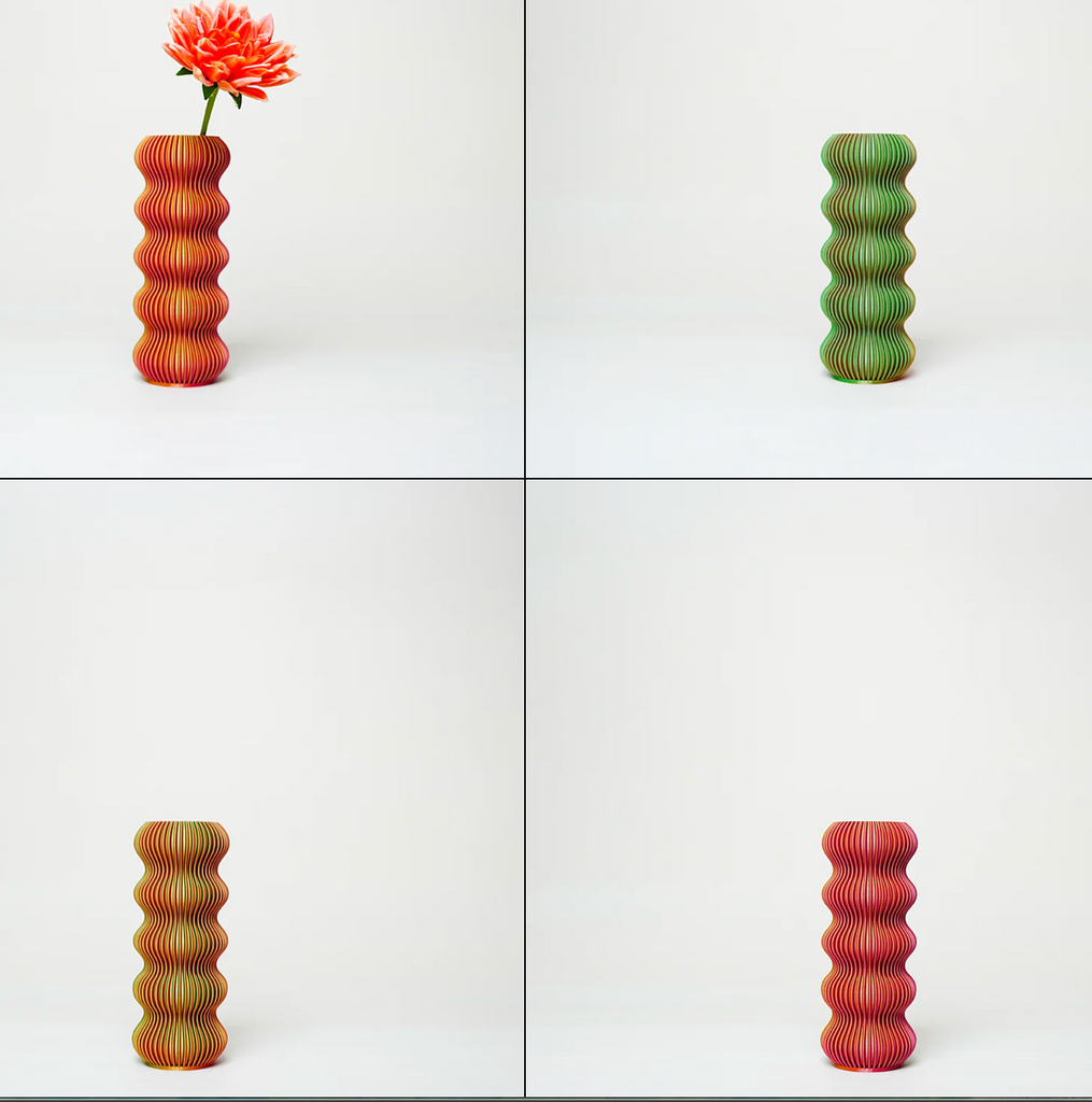 Pav Bloom (Small) - Green Gold Pink