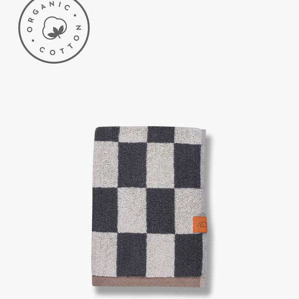 Retro Towel - Dark Grey