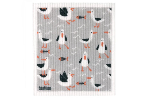 Dishcloth - Seagulls