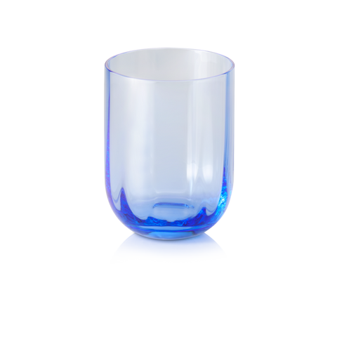 Dibbern Glasses Rotondo Optic - 250ml - Sapphire Blue - Set of 6