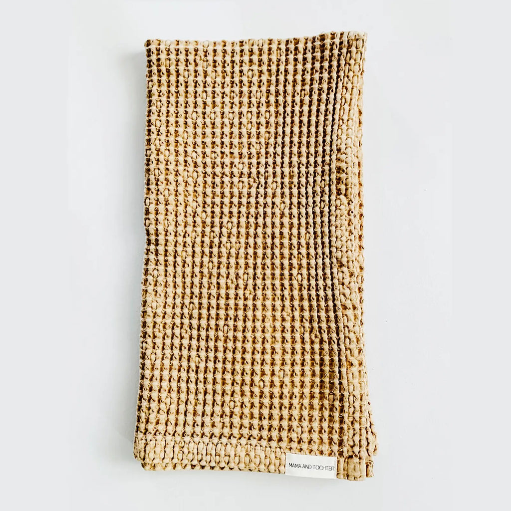 Waffle Tea Towel - Rust