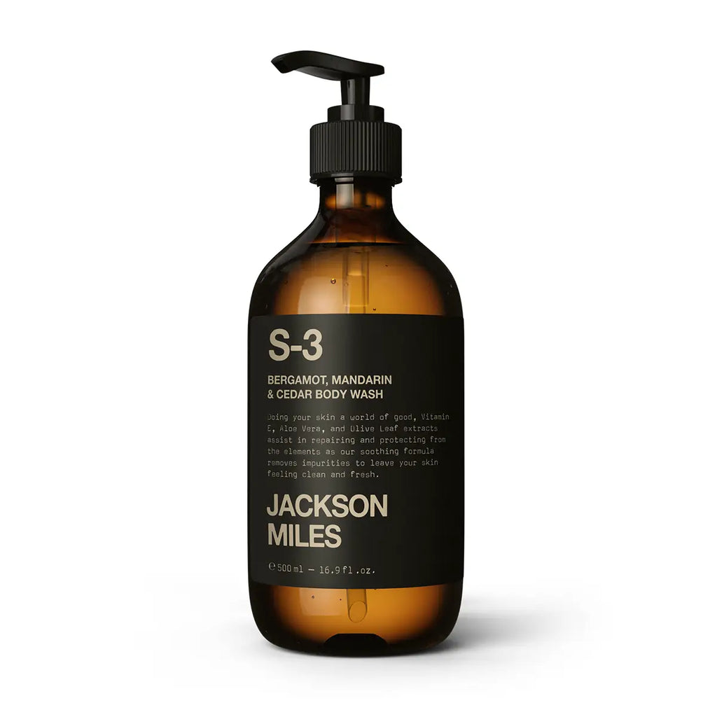Jackson Miles S-3 Body Wash - 500ml