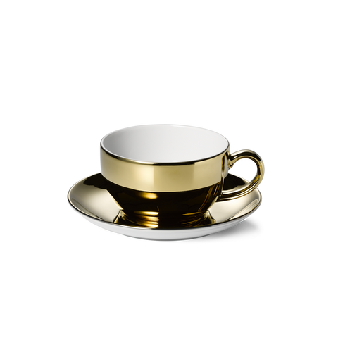Dibbern Cup & Saucer - GOLD