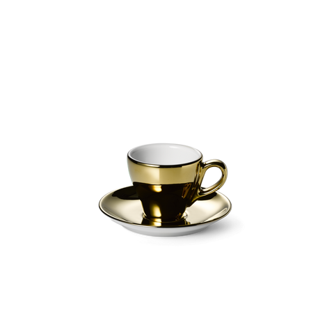 Dibbern Espresso Cup & Saucer - GOLD