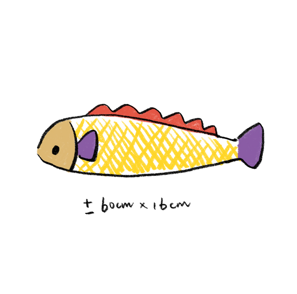Lucky Fish Neck Cushion