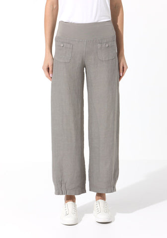 Linen Pants - Taupe