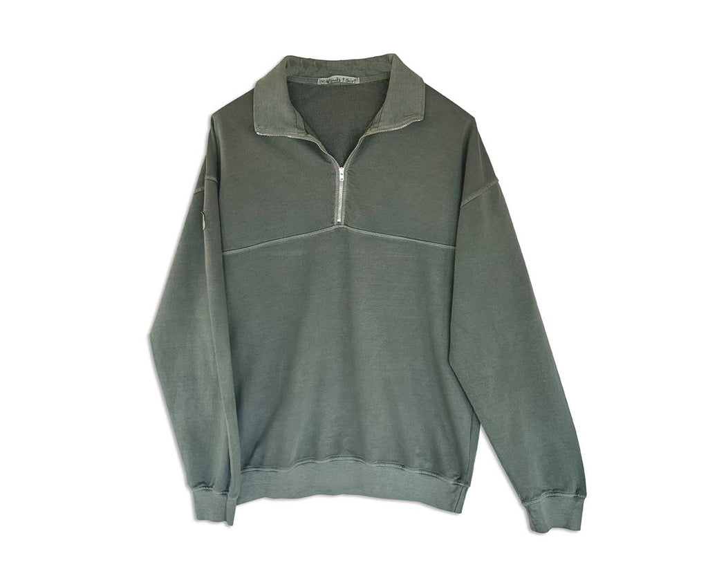 Zip Sweatshirt - Khaki